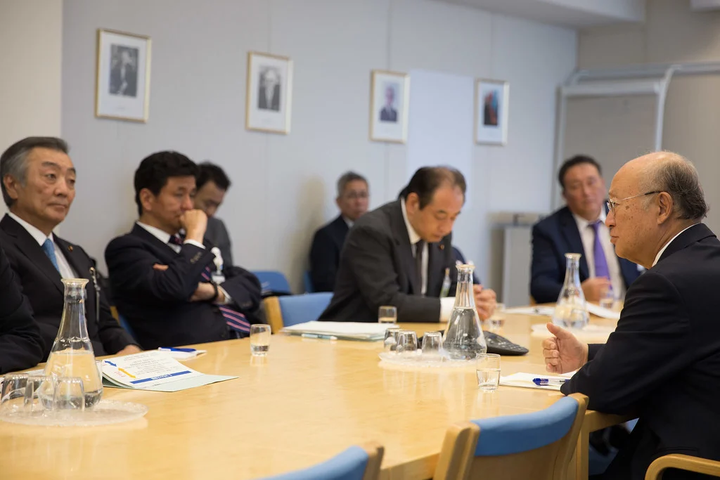 Japanese business meeting